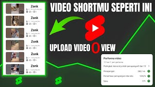 Cara Terbaru mengatasi Video Short 0 View | video Short susah trending
