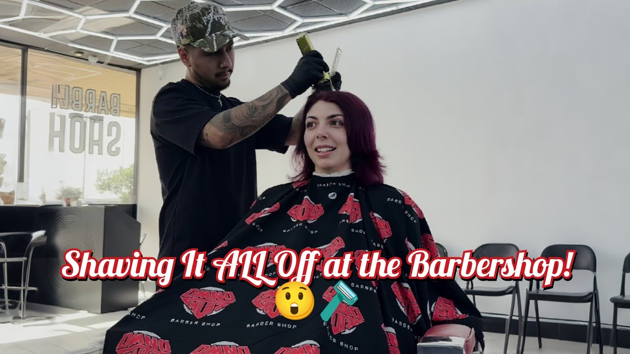 Сбрить ВСЁ в парикмахерской! 😲🪒