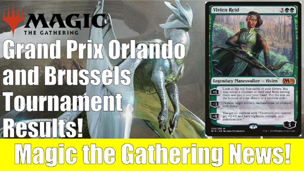MTG Grand Prix Orlando and Brussels Tournament Results YouTube