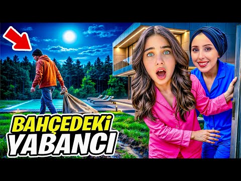THERE'S A STRANGER IN THE GARDEN ELIF SINEM I'M SCARED ‼️