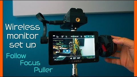 How to Build a Monitor Wireless Focus Puller Set Up