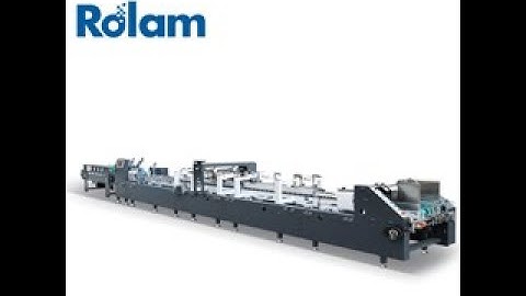 Rolam AS-650/800/1100  Automatic Crash Lock Bottom Popcorn Box Folder Gluer
