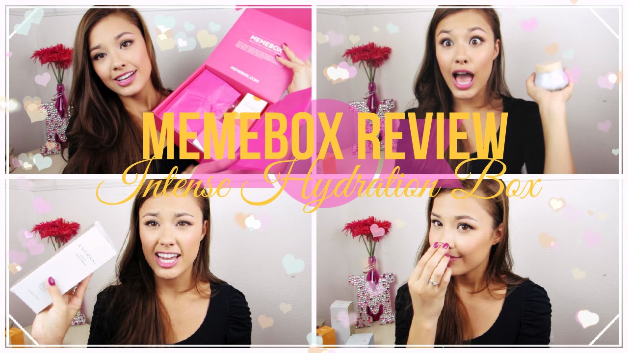 Memebox Review: Intense Hydration Box 