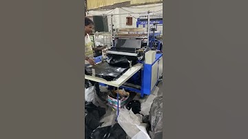 Garbage Bags Cutting & Sealing Machine