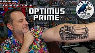My New Transformers Peter Cullen Inspired Optimus Prime Tattoo.