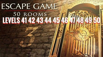Escape game: 50 rooms 3 Level (41 - 50) Walkthrough