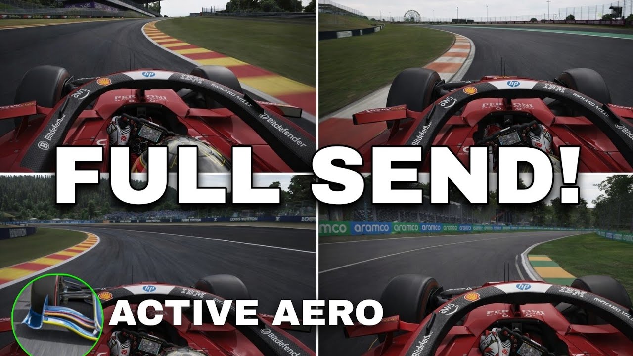 ACTIVE AERO Always OPEN? Testing 2026 F1 Aero at HIGH SPEED CORNERS!