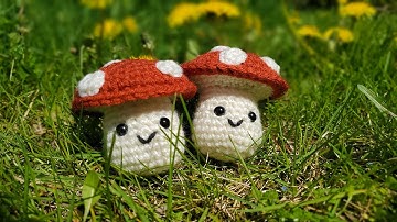 Mushroom Crochet Pattern 🍄 Easy Step By Step Crochet Pattern
