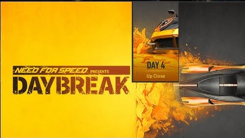 NFS No Limits Daybreak Special Event Day 4 Part 1