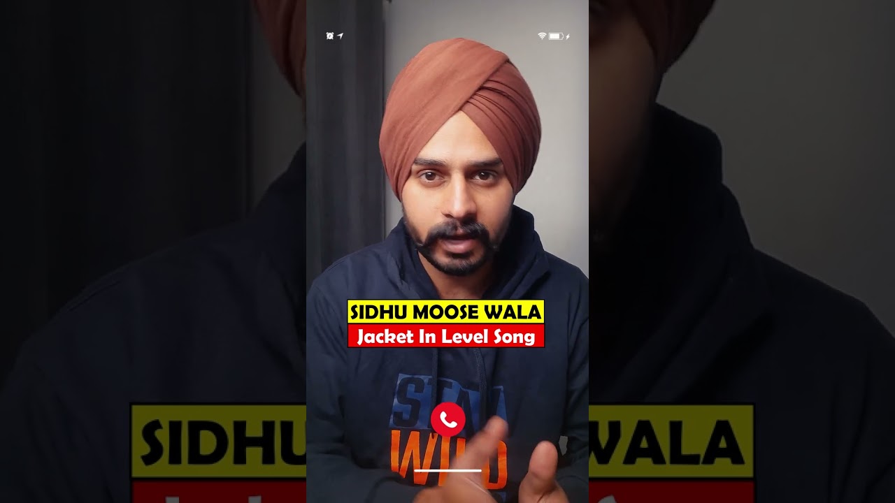 sidhu moose wala levels jacket