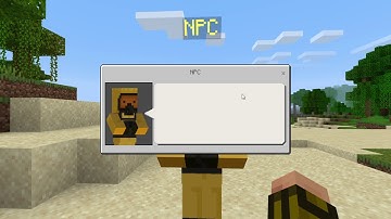 How to spawn a NPC in Minecraft Bedrock Edition (no mods)