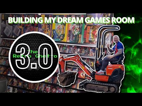 Building My Dream Video Game Room Ep 3..... Finally! - YouTube