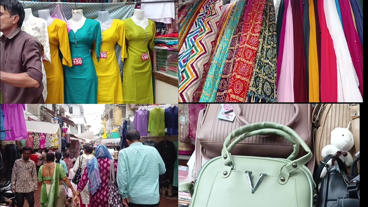 #100 રૂપિયામાં સ્ટાઇલિશ કુર્તી150 માં કોટ સેટઆટલા સસ્તા#🛍️🥰#स्थानीय बाजार वडोदरा#gujarat #india#vad6