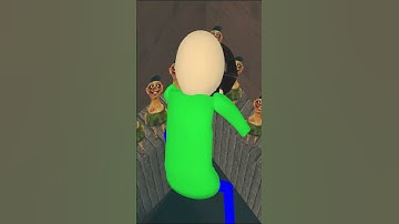 Baldi Vs Mini Lin Gang Melon And Hamood Habibi.EXE In Maze #shorts