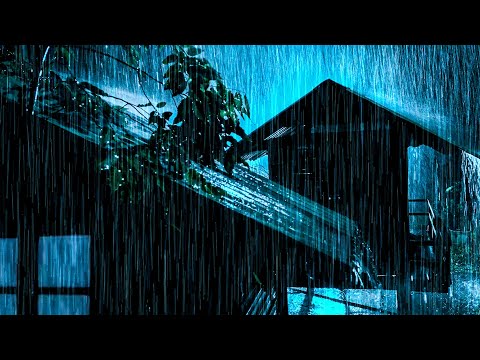 Heavy Rain Thunderstorm Fall Asleep Faster In 3 Minutes 99 Effective Deep Sleep At Night ASMR
