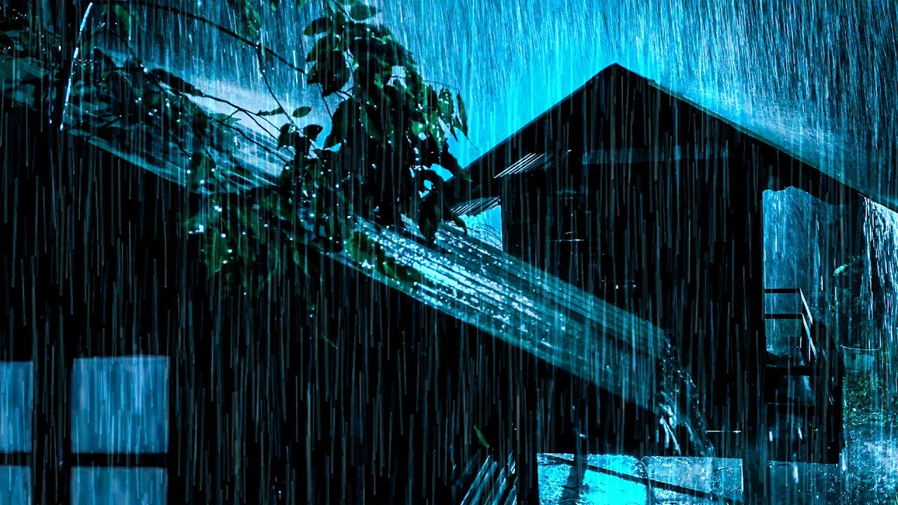 Heavy Rain & Thunderstorm: Fall Asleep Faster in 3 Minutes | 99% Effective Deep Sleep at Night, ASMR