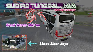 Bus Sudiro Tunggal Jaya Mosak-Masik di Keramaian Kemacetan || Bussid || OBB terbaru screenshot 3