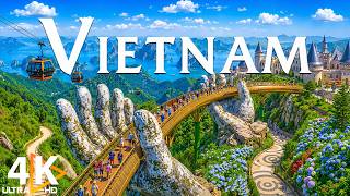 Wonders of Vietnam 4K | The Most Beautiful Places – Golden Bridge, Ha Long Bay & Cultural Treasures
