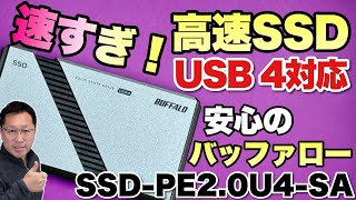 速いぞ！】USB 4対応の高速SSDをレビューします。 放熱のギミックも