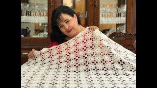 😍😍 HOW TO #CROCHET THIS #GRANDMA'S #TABLECLOTH - #EASY AND #QUICK #CROCHET - I #CROCHET WITH LAUR... 😍😍 HOW TO #CROCHET THIS #GRANDMA'S #TABLECLOTH - #EASY AND #QUICK #CROCHET - I #CROCHET WITH LAUR...