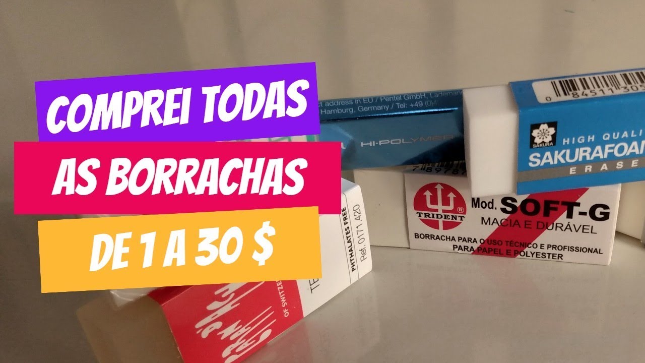 Qual a melhor borracha? YouTube