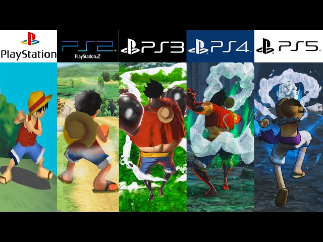 Evolution of Luffy in Playstation (2001-2024) 4K 60fps class=