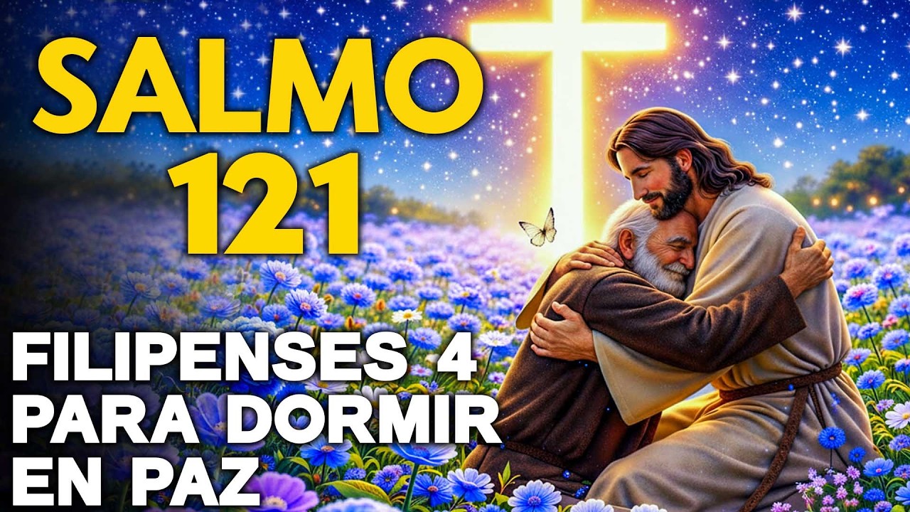 PODEROSA Oración de la Noche con el SALMO 121🌛 DUERME EN PAZ Está NOCHE, Recive Paz en 5 Minutos