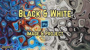 Turn Photo or Project Black and White photoshop - Photoshop Grayscale