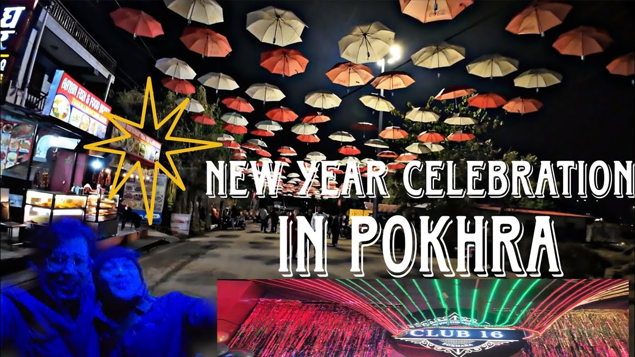 New year celebration in Pokhra | pokhra me itna crowed 😳| New year me itni Bheed | Nepal (Pokhra) 🇳🇵