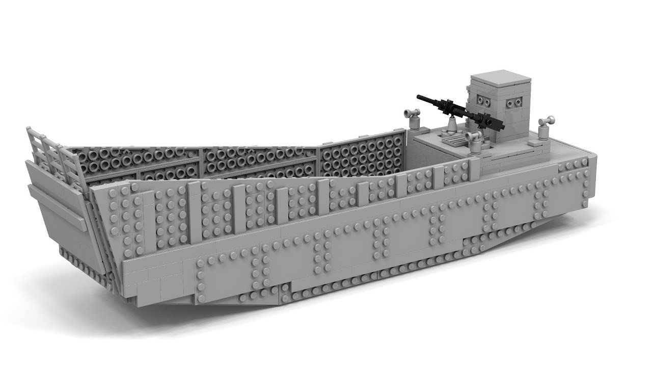 Lego WWII Higgins LCM-III Instructions - YouTube ww2 german u boat diagrams 