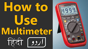 How to Use Multimeter in Urdu, Complete Explanation In Urdu/Hindi