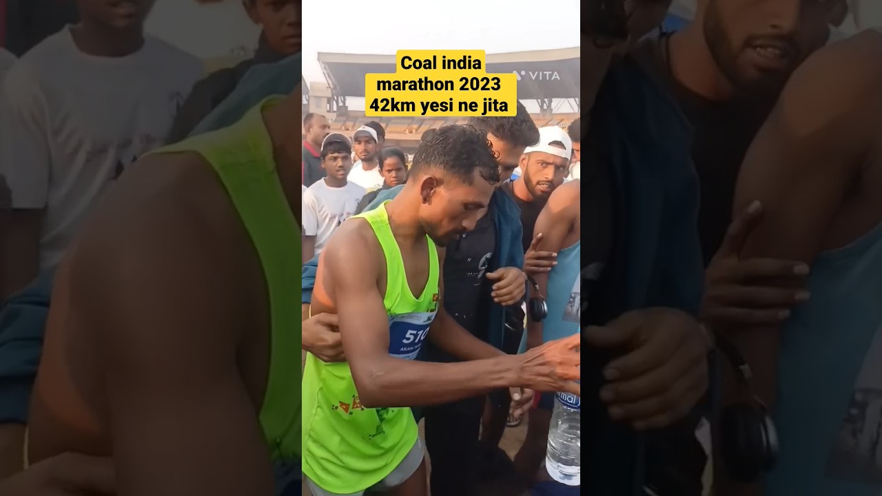 42km ka Hero || coal india marathon Ranchi 2023 
