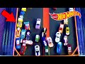 Hot Wheels Treadmill Race Cars - 10 Heat Demolition Derby Tournament (Championships)