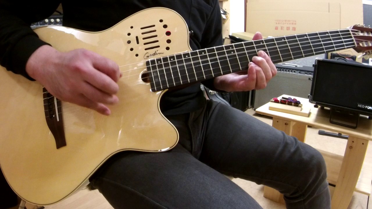 Godin Multiac Nylon Duet Ambiance 美品！（Sold Out） | 千葉 船橋 