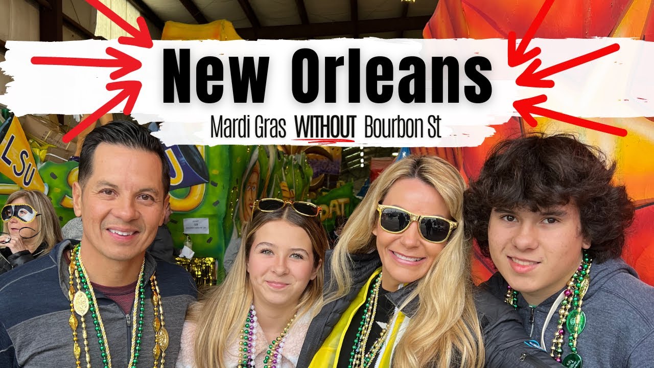 INSIDE ACCESS: New Orleans Mardi Gras behind the scenes with American Travel Family Vlog