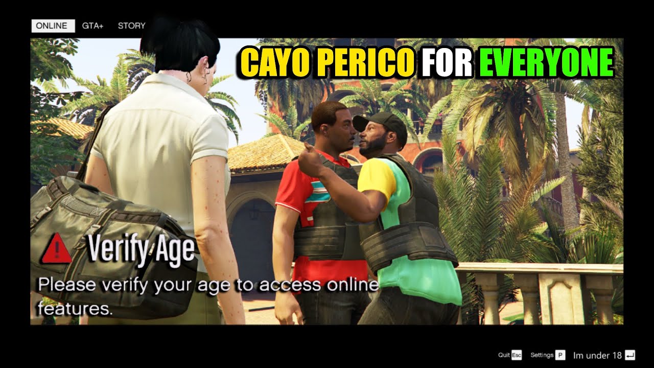What Cayo Perico Looks Like After The Age Verification Update | GTA Online Cayo Perico Heist