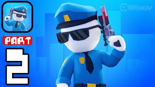 Police Raid: Heist Quest 3D - Gameplay Satisfying Part 2 Tutorial Police Merge Quest (Android,iOS) screenshot 5
