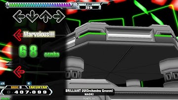 【DDR GRAND PRIX】BRILLIANT 2U(Orchestra Groove)【BASIC】
