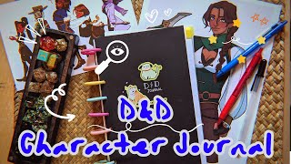 [D&D Character Journal] flip through