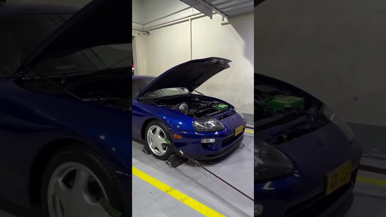 2JZ Toyota Supra Dyno Run 