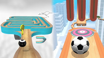 Going Balls VS Sky Rolling Balls Gameplay #1060 ( Android & IOS GamePlays )