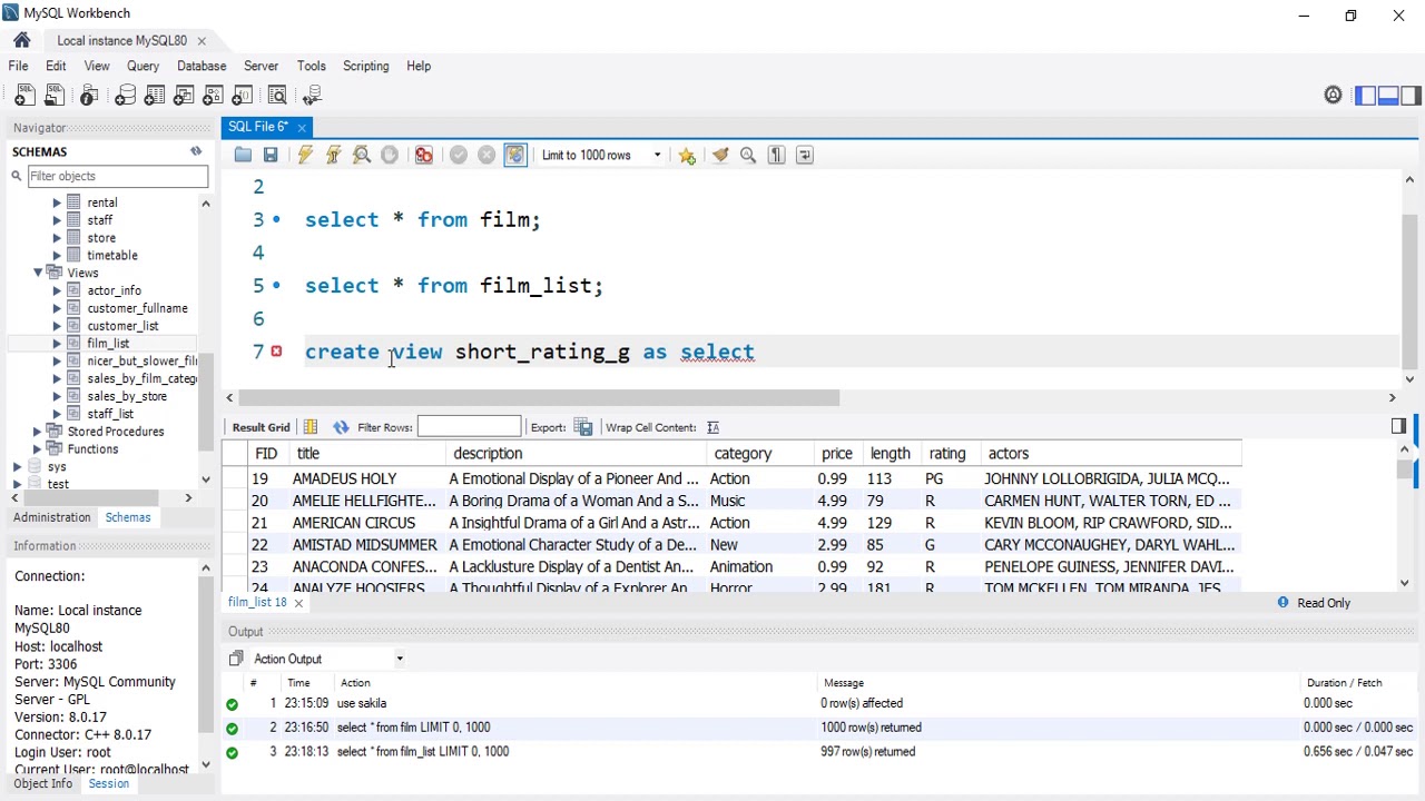 SQL View Tutorial - YouTube