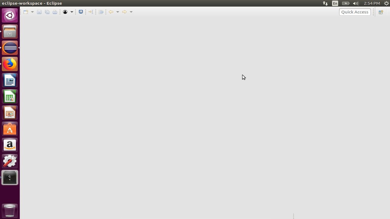 Eclipse IDE tools "lost", closed all perspectives