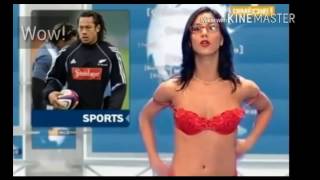 Bonjour - French Super Hot Striptease News Reader