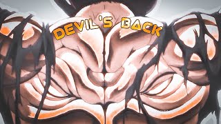 Devils Back Edit Yujiro Hanma Edit