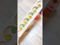 Marble Run ASMR ⭐︎ #43 | Wooden Wave Course &amp; Colorful Marbles #Shorts #marblerun
