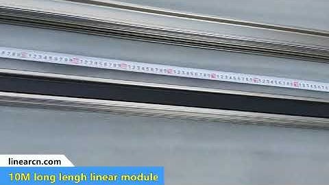 10 meter Long Stroke Electric Linear Actuator Linear Motion Module