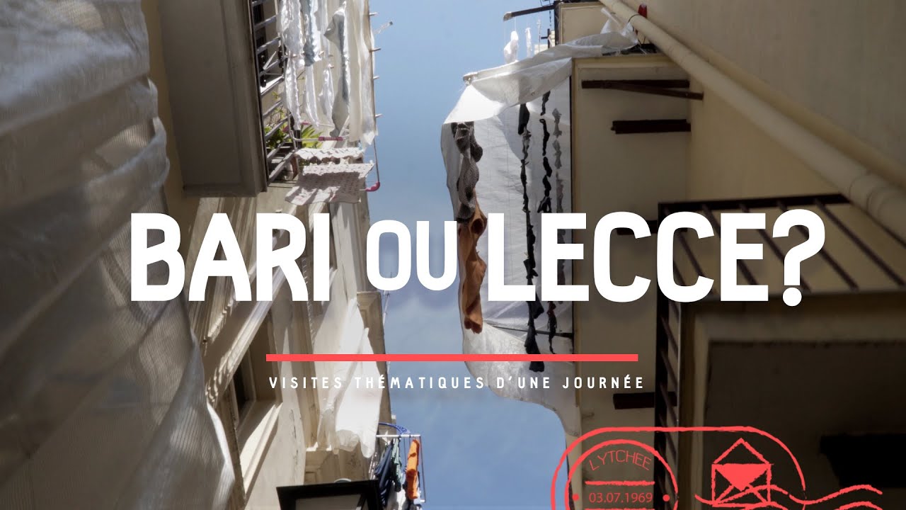 Bari ou Lecce Voyage dans les Pouilles Italie