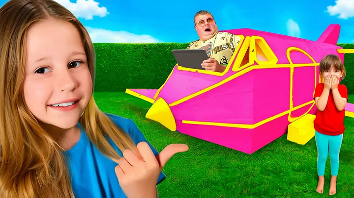 Nastya teaches her young friends good manners in public