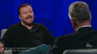 The Alec Baldwin Show - Ricky Gervais On Telling Jokes About Famous People At The Den Globes